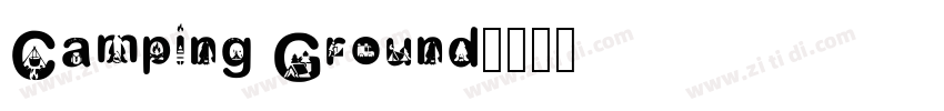 Camping Ground字体转换